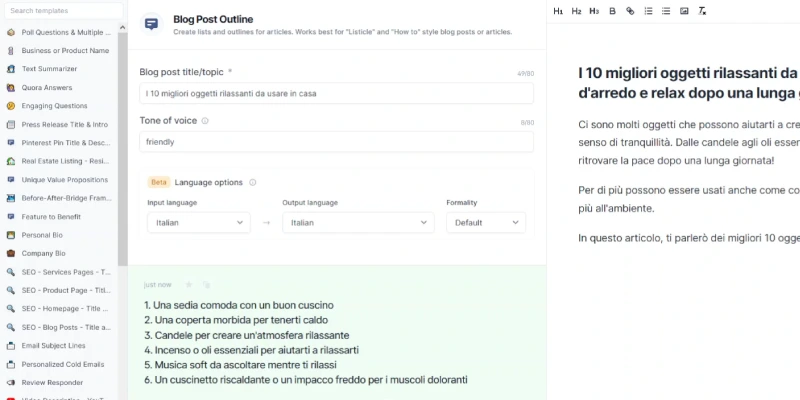 jasper ai power mode outline example