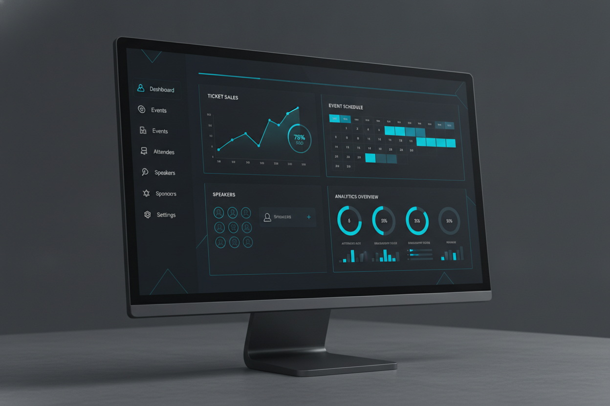 HeySummit Review: The Best Virtual Event Platform for Creators? 2 HeySummit dashboard interface showing event management and analytics
