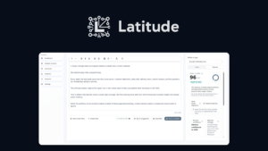 Latitude AI LinkedIn content tool dashboard overview